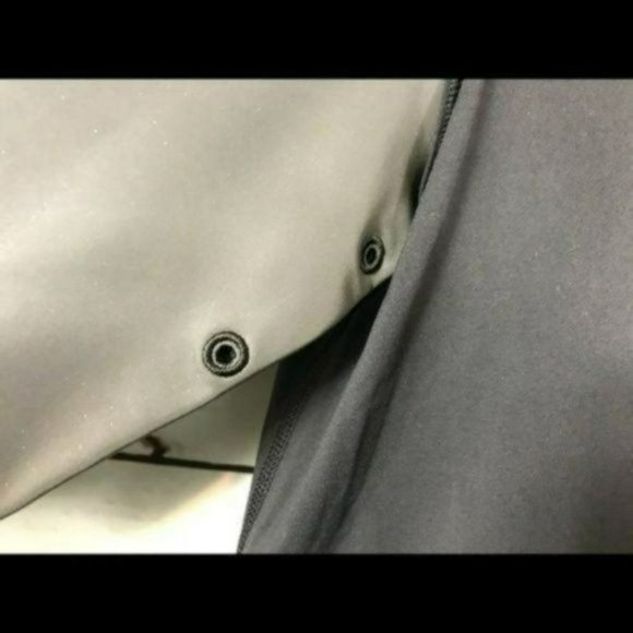 Lululemon Reflective Fleet Street Hoodie Black and Gray, Size 10 New - Picture 6 of 8